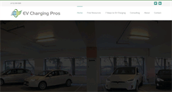 Desktop Screenshot of evchargingpros.com
